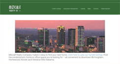 Desktop Screenshot of metcalfrealtycoinc.com