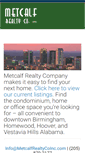 Mobile Screenshot of metcalfrealtycoinc.com